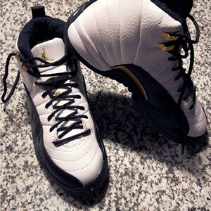 Air Jordan 12 “Taxi” white-Black-Metallic Gold Size 7